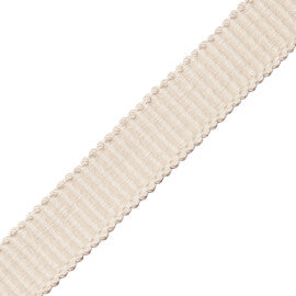 La Terre Strie Border Trim by Samuel & Sons in Canvas