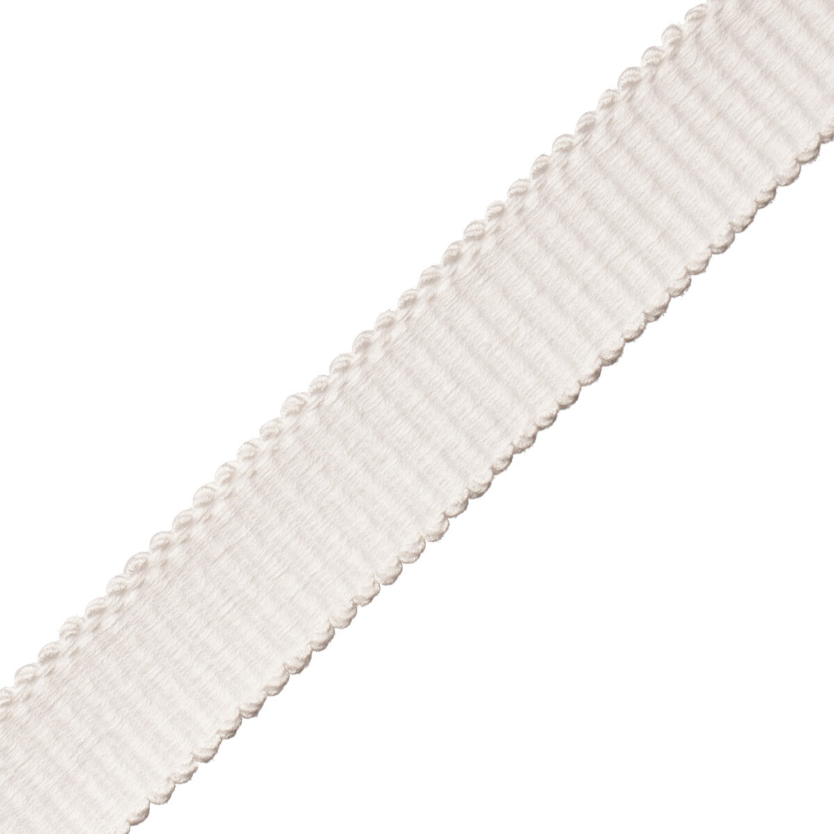 La Terre Strie Border Trim by Samuel & Sons in Snow