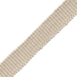 La Terre Strie Border Trim by Samuel & Sons in Limestone