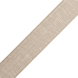 La Terre Linen Border Trim by Samuel & Sons in Flax