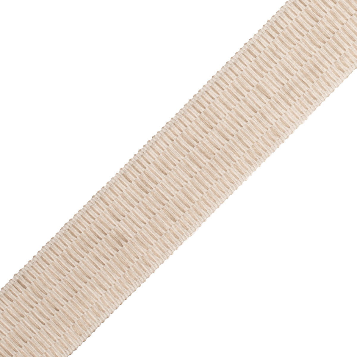 La Terre Linen Border Trim by Samuel & Sons in Travertine