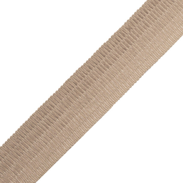 La Terre Linen Border Trim by Samuel & Sons in Burlap