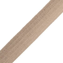 La Terre Linen Border Trim by Samuel & Sons in Burlap