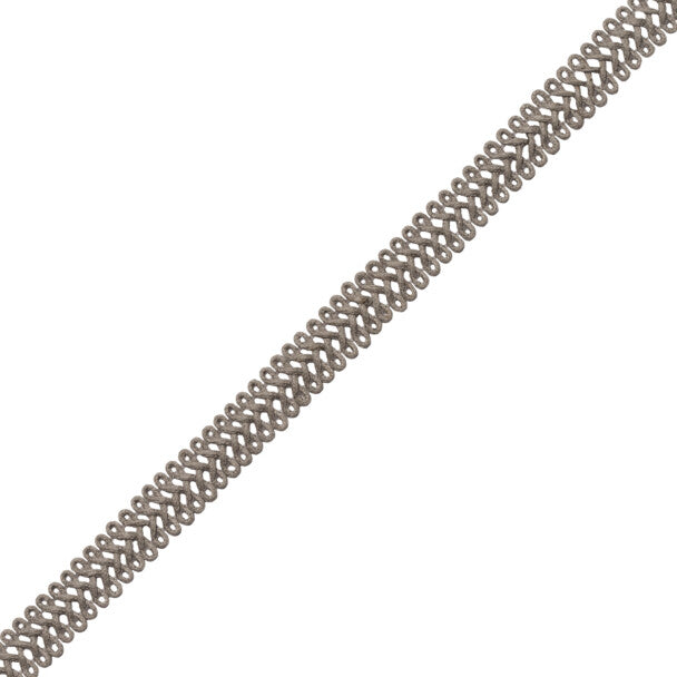 La Terre Macrame Gimp Trim by Samuel & Sons in Pebble