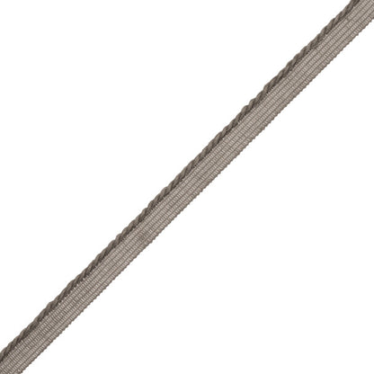 La Terre 3Mm Cord With Tape Trim by Samuel & Sons in Pebble