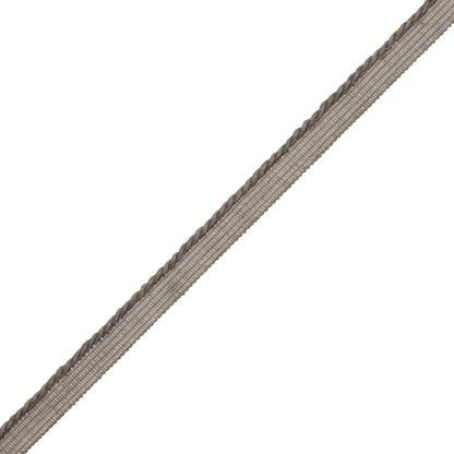 La Terre 3Mm Cord With Tape Trim by Samuel & Sons in Pebble