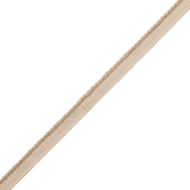 La Terre 3Mm Cord With Tape Trim by Samuel & Sons in Dune