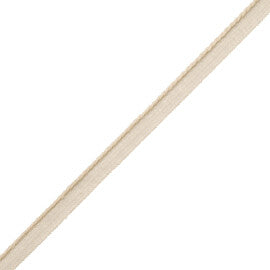 La Terre 3Mm Cord With Tape Trim by Samuel & Sons in Canvas