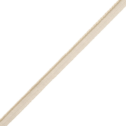 La Terre 3Mm Cord With Tape Trim by Samuel & Sons in Canvas