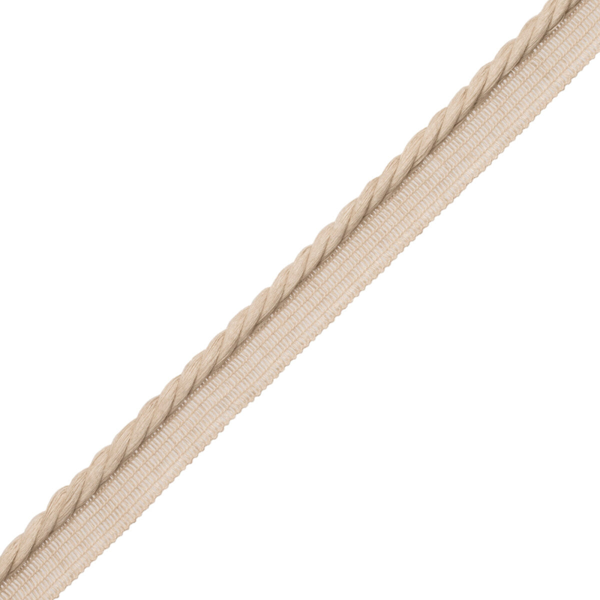 La Terre 5Mm Cord With Tape Trim by Samuel & Sons in Dune