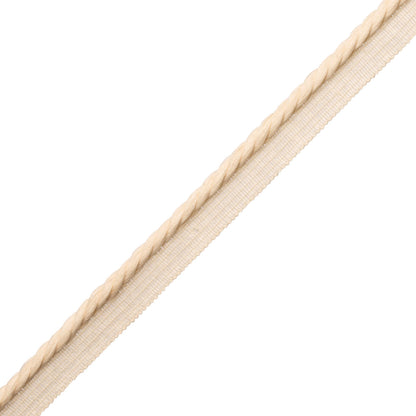 La Terre 5Mm Cord With Tape Trim by Samuel & Sons in Canvas