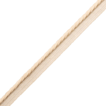 La Terre 5Mm Cord With Tape Trim by Samuel & Sons in Canvas