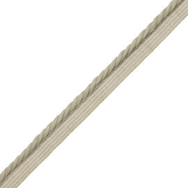 La Terre 5Mm Cord With Tape Trim by Samuel & Sons in Sea Mist