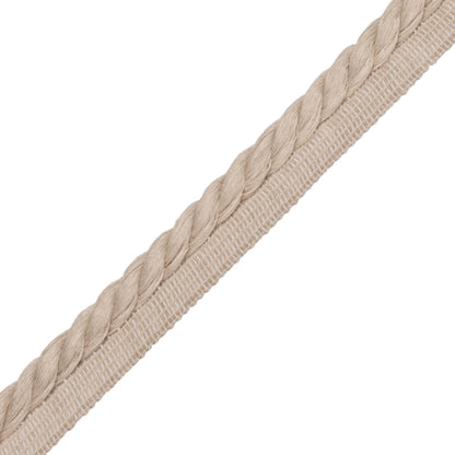 La Terre 8Mm Cord With Tape Trim by Samuel & Sons in Dune