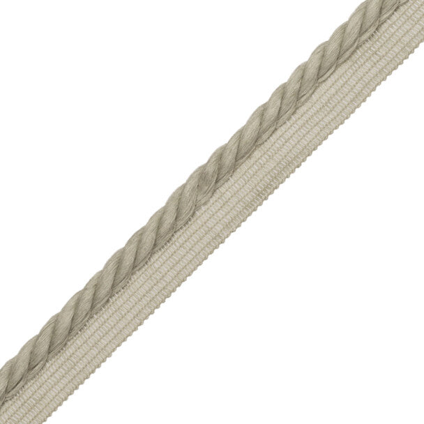 La Terre 8Mm Cord With Tape Trim by Samuel & Sons in Sea Mist