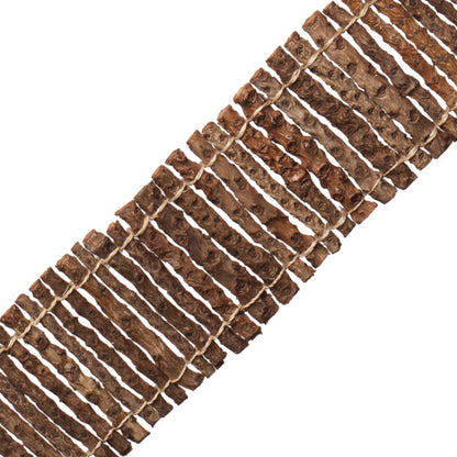 La Terre Branch Border Trim by Samuel & Sons in Bark