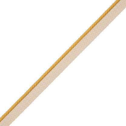 1/8" Saisons Cord With Tape Trim by Samuel & Sons in Sun