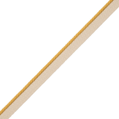 1/8" Saisons Cord With Tape Trim by Samuel & Sons in Sun