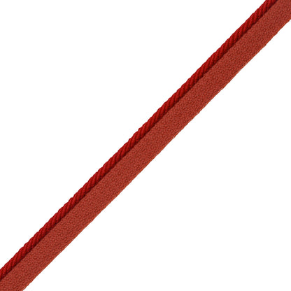 1/8" Saisons Cord With Tape Trim by Samuel & Sons in Geranium