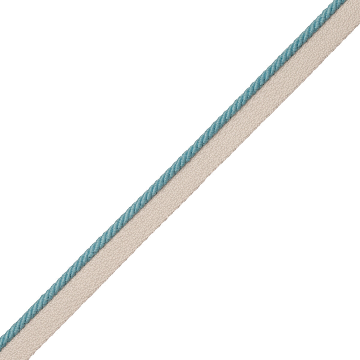 1/8" Saisons Cord With Tape Trim by Samuel & Sons in Alfresco