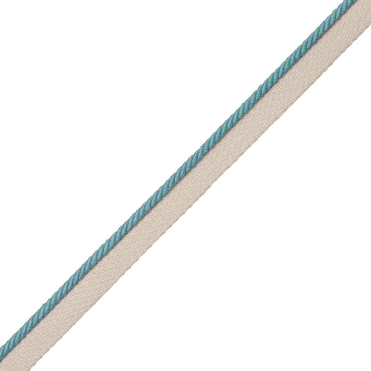 1/8" Saisons Cord With Tape Trim by Samuel & Sons in Alfresco
