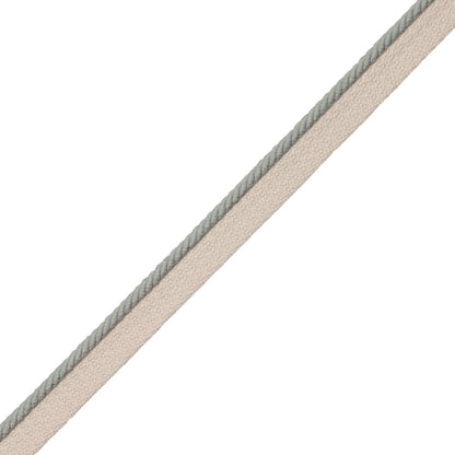 1/8" Saisons Cord With Tape Trim by Samuel & Sons in Mist