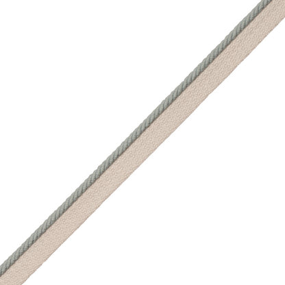1/8" Saisons Cord With Tape Trim by Samuel & Sons in Mist