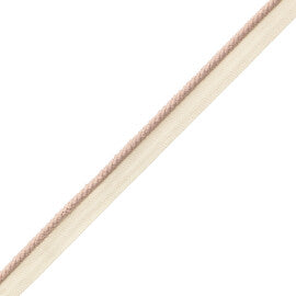 1/8" Saisons Cord With Tape Trim by Samuel & Sons in Shell