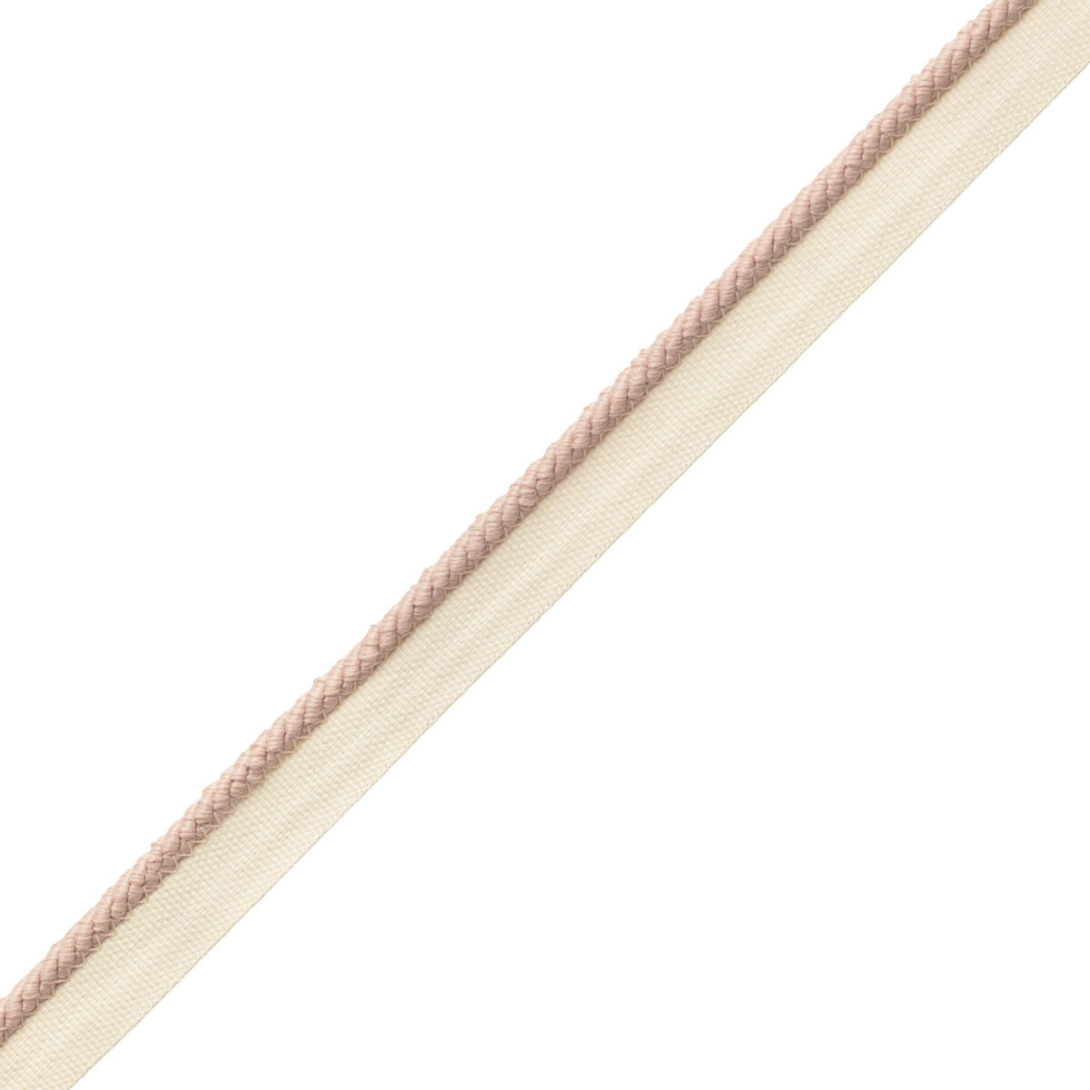 1/8" Saisons Cord With Tape Trim by Samuel & Sons in Shell