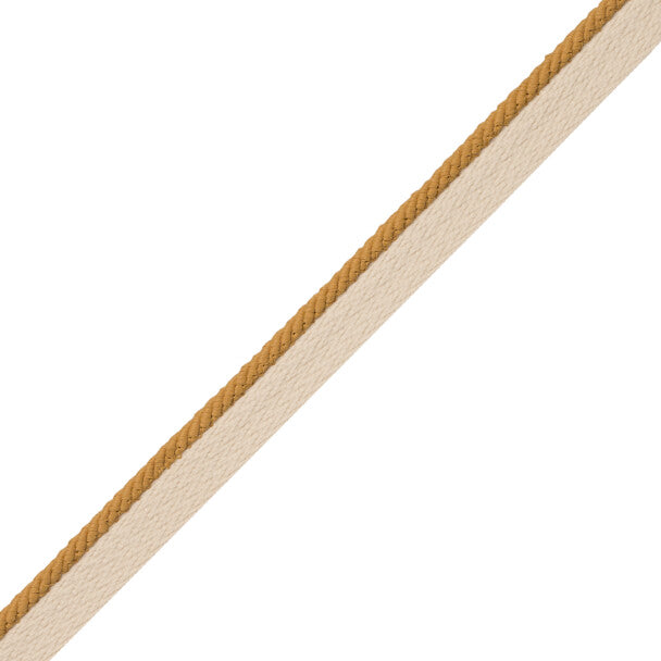 1/8" Saisons Cord With Tape Trim by Samuel & Sons in Sea Grass