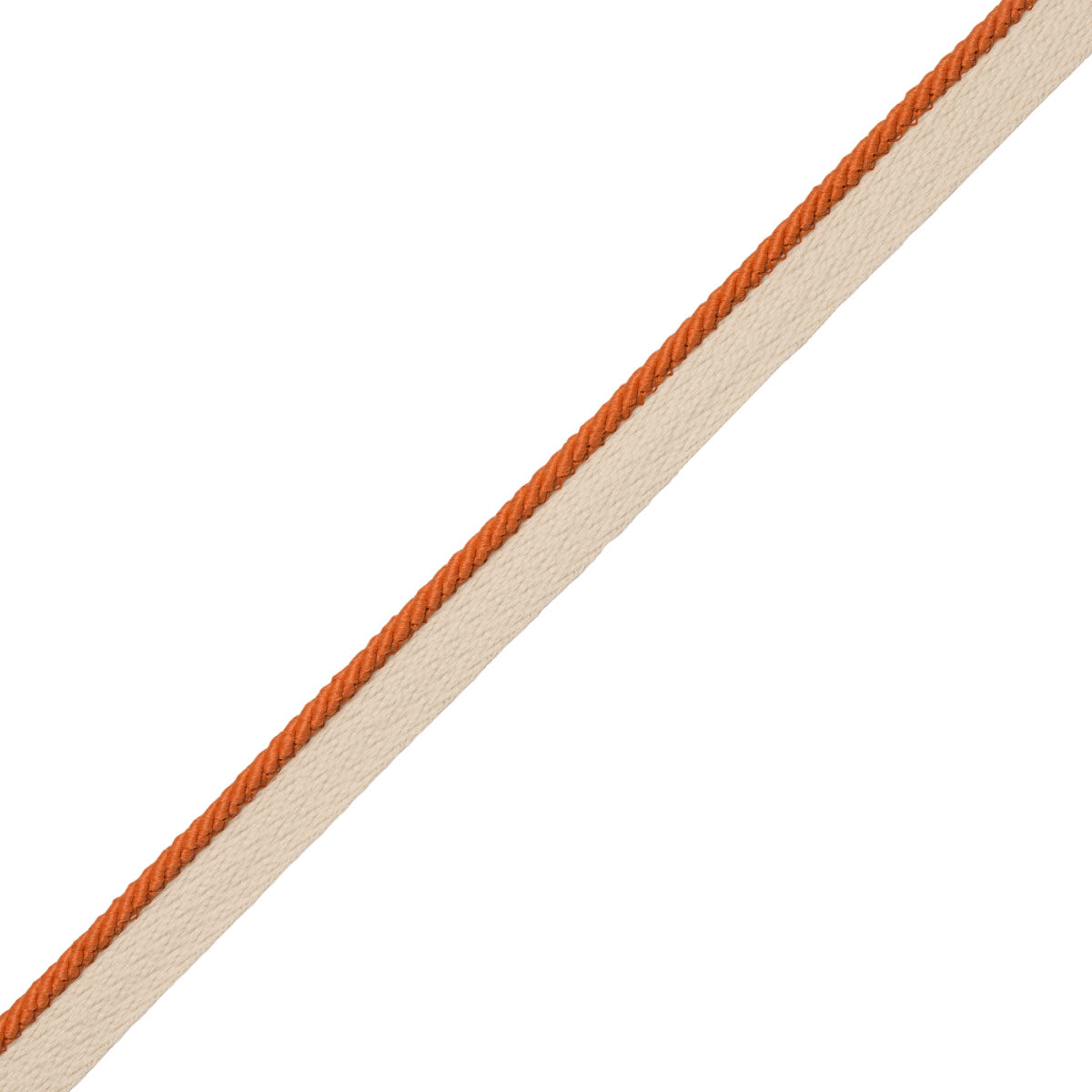 1/8" Saisons Cord With Tape Trim by Samuel & Sons in Marigold