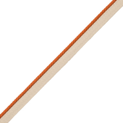 1/8" Saisons Cord With Tape Trim by Samuel & Sons in Marigold