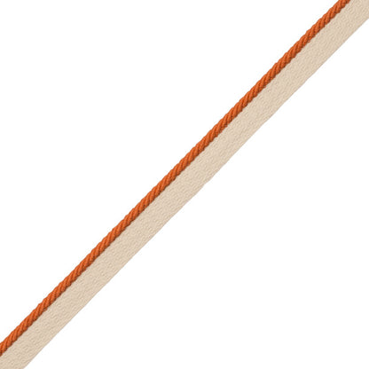 1/8" Saisons Cord With Tape Trim by Samuel & Sons in Marigold