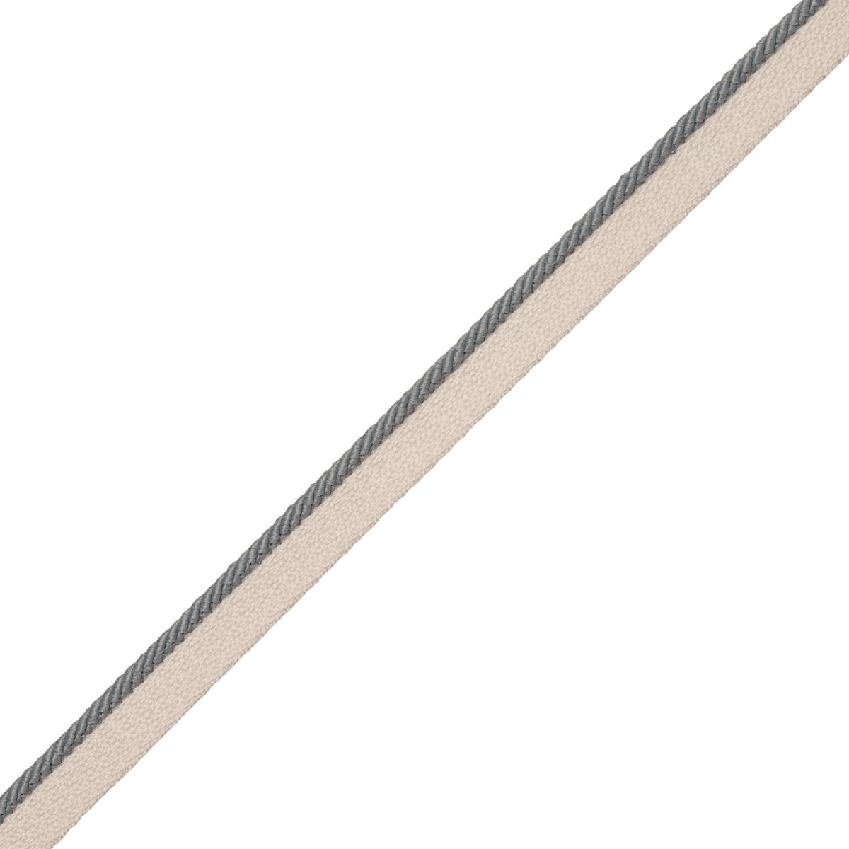 1/8" Saisons Cord With Tape Trim by Samuel & Sons in L'Eau Tide
