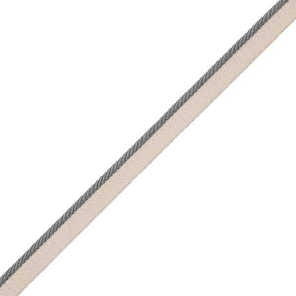 1/8" Saisons Cord With Tape Trim by Samuel & Sons in L'Eau Tide