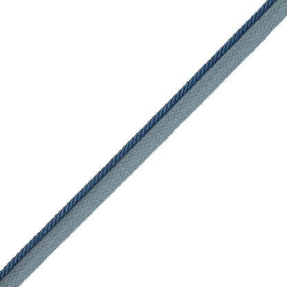 1/8" Saisons Cord With Tape Trim by Samuel & Sons in Waterfall