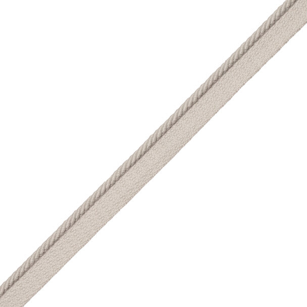 1/8" Saisons Cord With Tape Trim by Samuel & Sons in Ice