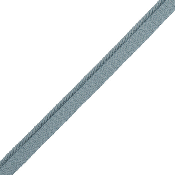 1/8" Saisons Cord With Tape Trim by Samuel & Sons in Pool
