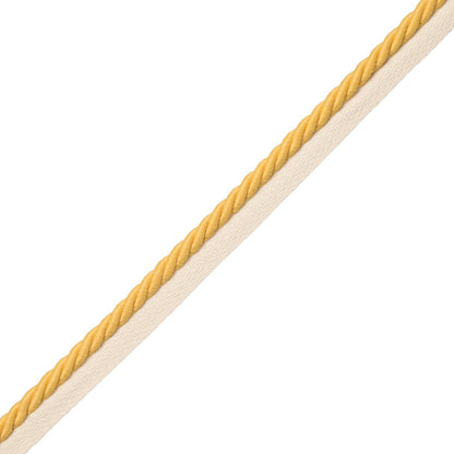 3/8" Saisons Cord With Tape Trim by Samuel & Sons in Sun