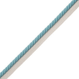 3/8" Saisons Cord With Tape Trim by Samuel & Sons in Alfresco
