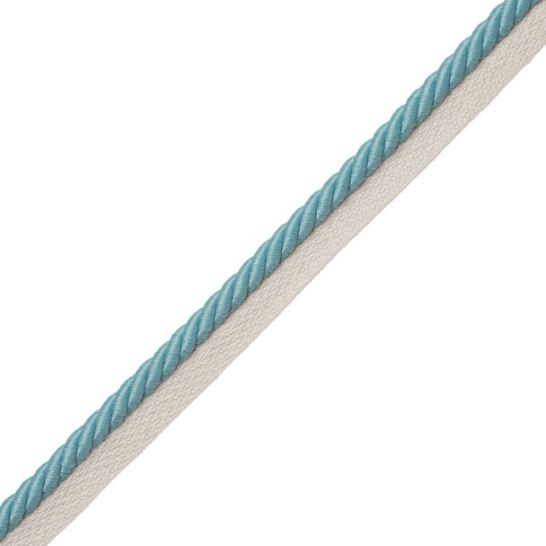 3/8" Saisons Cord With Tape Trim by Samuel & Sons in Alfresco
