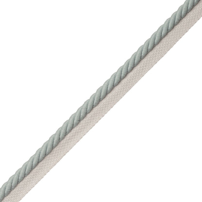 3/8" Saisons Cord With Tape Trim by Samuel & Sons in Mist