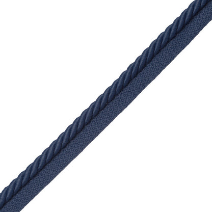 3/8" Saisons Cord With Tape Trim by Samuel & Sons in Polo