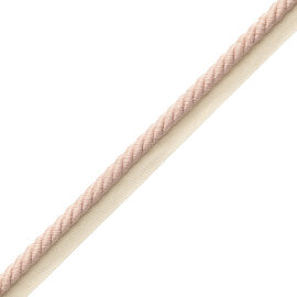 3/8" Saisons Cord With Tape Trim by Samuel & Sons in Shell