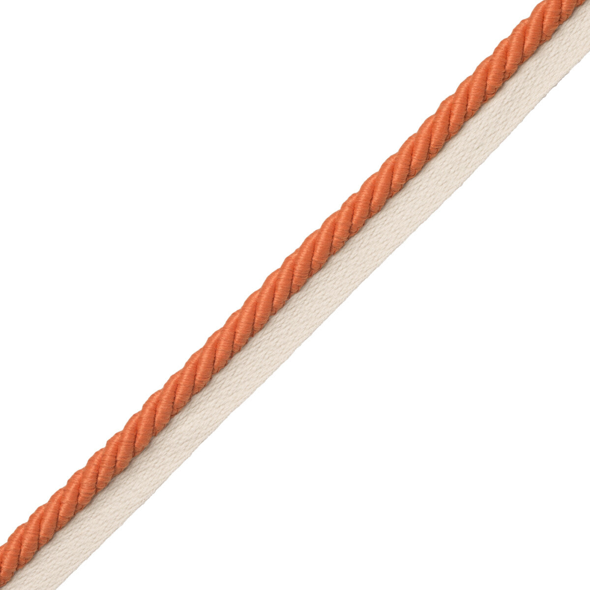 3/8" Saisons Cord With Tape Trim by Samuel & Sons in Marigold