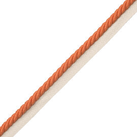 3/8" Saisons Cord With Tape Trim by Samuel & Sons in Marigold