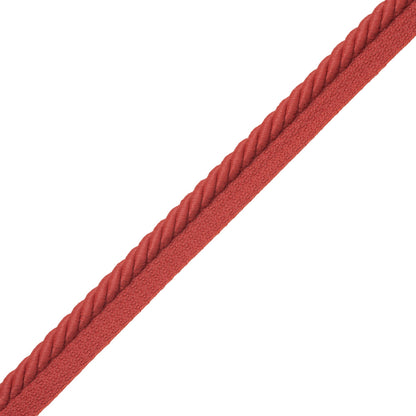 3/8" Saisons Cord With Tape Trim by Samuel & Sons in Terra