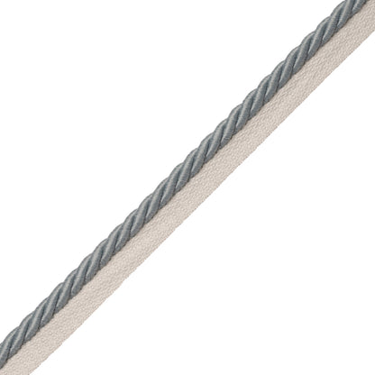 3/8" Saisons Cord With Tape Trim by Samuel & Sons in L'Eau Tide