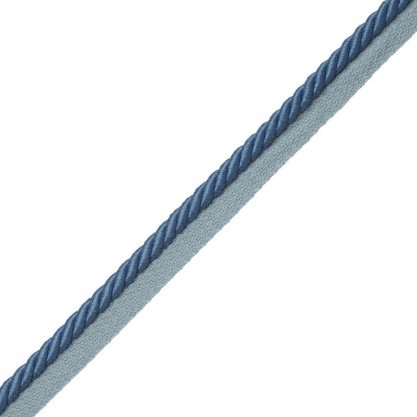 3/8" Saisons Cord With Tape Trim by Samuel & Sons in Waterfall