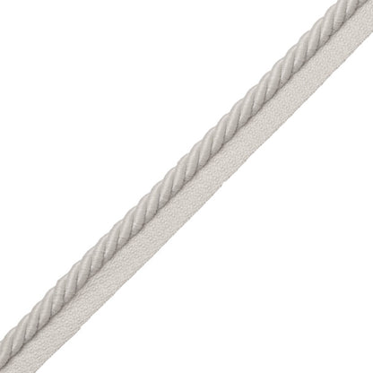 3/8" Saisons Cord With Tape Trim by Samuel & Sons in Ice